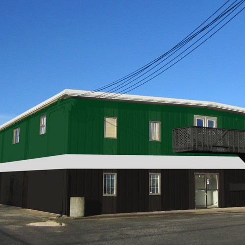 Design a color scheme for our commercial building! Design by volunter