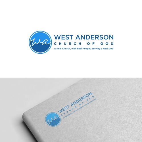 Clean/Modern Logo for our church "West Anderson Church of God" Réalisé par One Line Artist