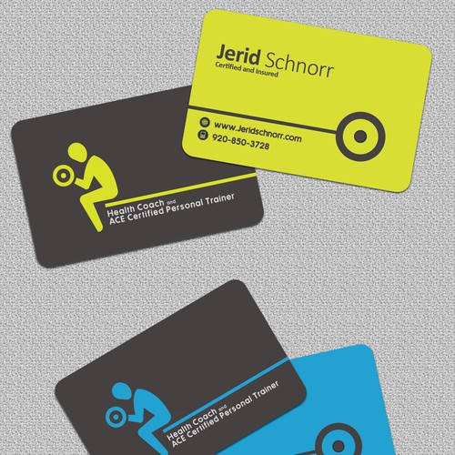 Personal Trainer Business Card