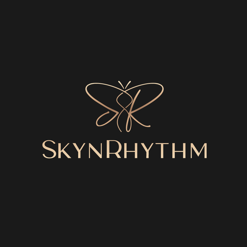 Design a minimal,calming,gentle logo for skin care. Design by m.odin