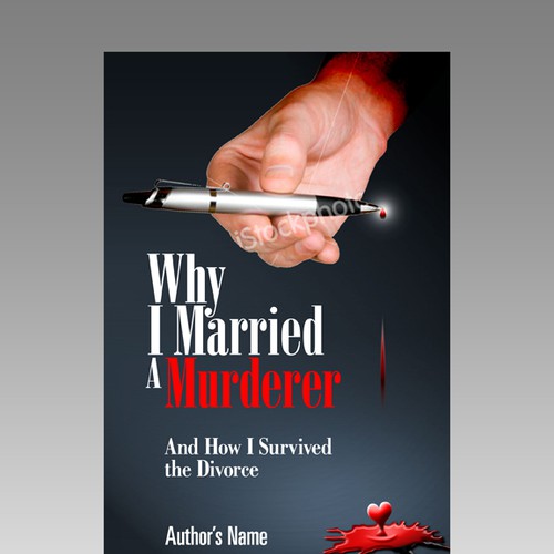 book or magazine cover for Why I Married a Murderer...and How I Survived the Divorce Design by Victor Marcos