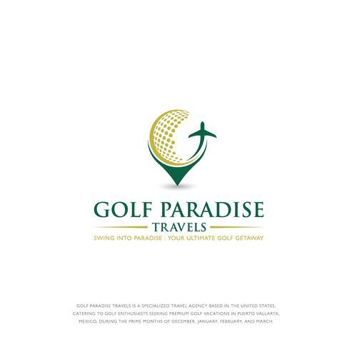 We need a logo that encourage trust and willingness to play GOLF in PARADISE Design by workhard_design