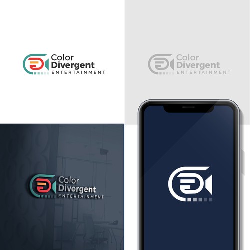 コンペ「Divergent Color entertainment | African American Film Comapany」のデザイン by JosH.Creative™さん 