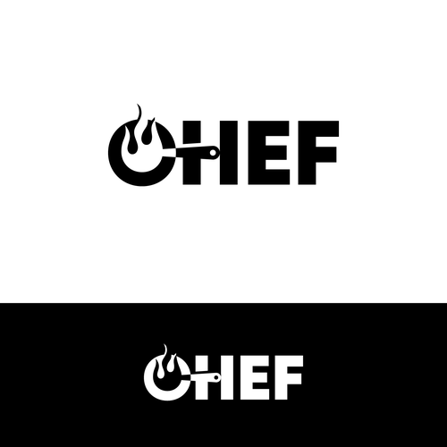 "CHEF": Food & Cooking Social Media Logo Design by tajiri y