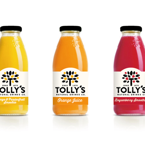 New juice and smoothie brand for the australian market | Product label  contest | 99designs