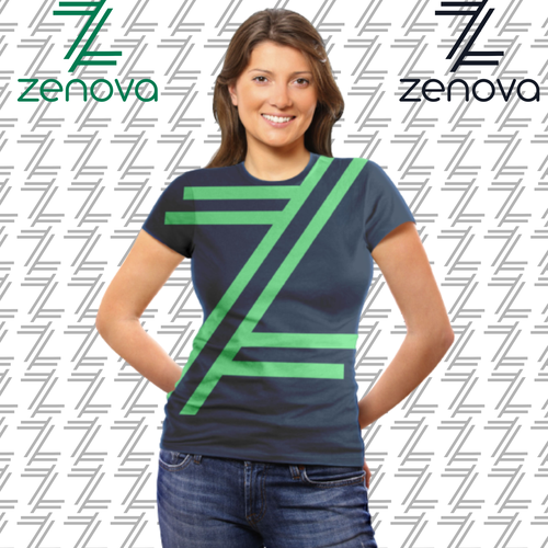 Zenova Logo: Revolutionary suite of health and wellness mobile apps Design by Kencono Wungu