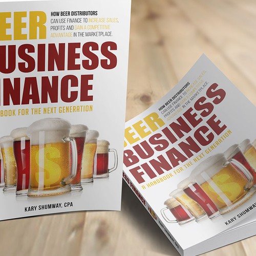 Design an award-winning book cover for the beer business Design by Ciusan