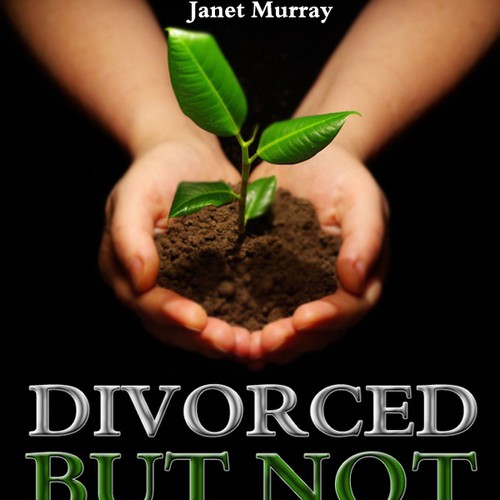 book or magazine cover for Divorced But Not Desperate Diseño de MSD-Designs