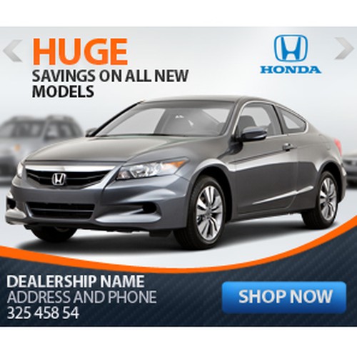 Create banner ads across automotive brands (Multiple winners!) Design by zokamaric