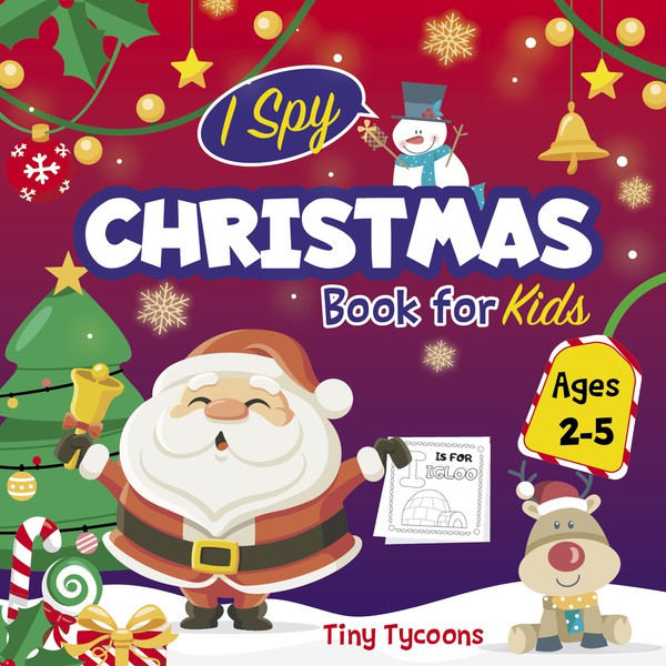 Christmas activity book cover