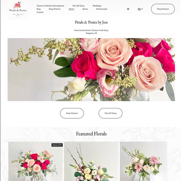 Optimisation of Petals & Posies by Jess