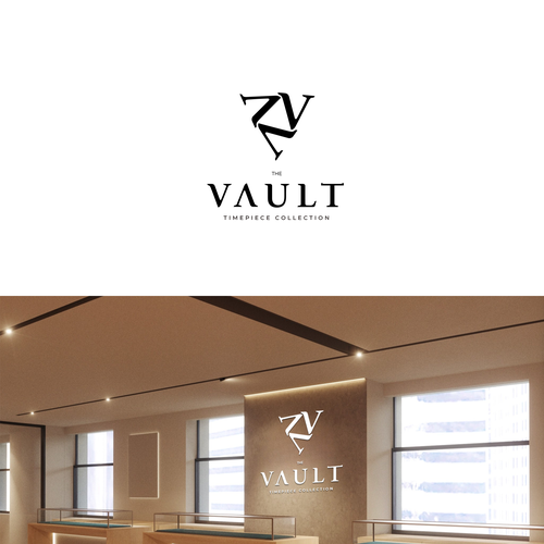 The Vault | Timepiece Collection Logo Contest Design by EXPOinf