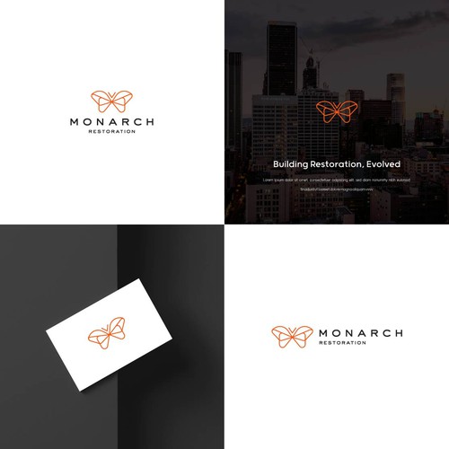 Design a modern clean logo package for a restoration company Design by Danny A