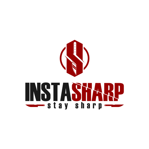 Design a hipstor logo for a knife sharpening rental company Design réalisé par WADEHEL