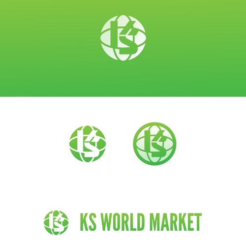 International Market Logo Design by Mat W