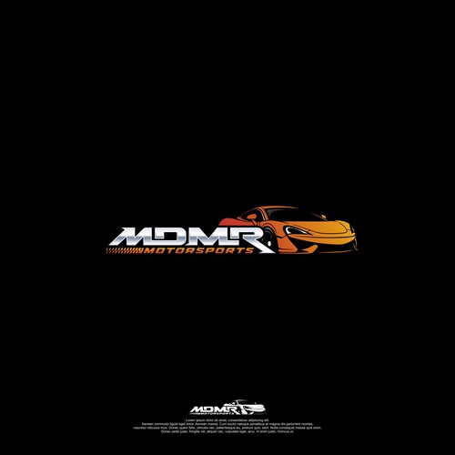 logo Design For MDMR MotorSports Design réalisé par the.yellowmortar