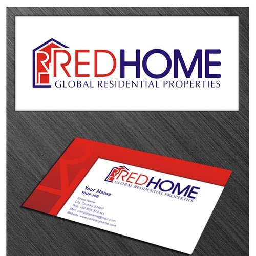 logo for Red Home Design réalisé par cepeka