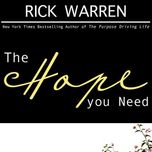 Design Rick Warren's New Book Cover Design réalisé par Dialectica