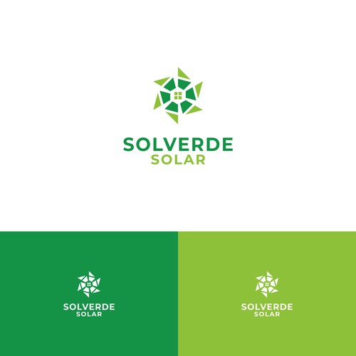 Clean logo for solar company Design by MisterR