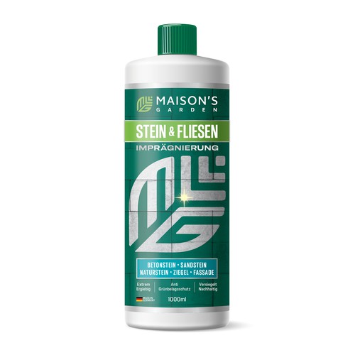 Chemistry Brand / Corporate Design / Stone Cleaner Design by 3311design