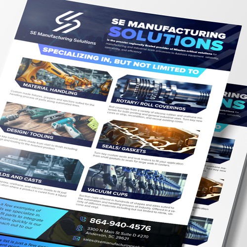 Clean single page line card for potential customers Design by Monki D Loy