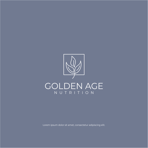 Create a premium looking logo for Golden Age Nutrition Design by mercenia