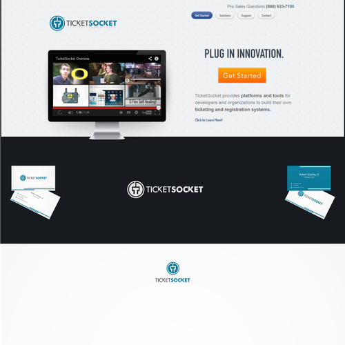 Kickass design for TicketSocket Design by "KakGio"