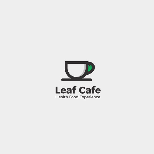 Logo: Leaf Cafe Design by pdea