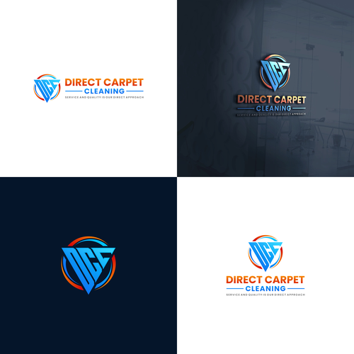Edgy Carpet Cleaning Logo Diseño de isnain9