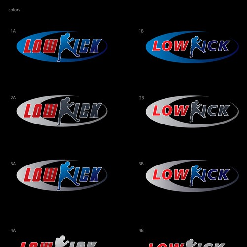 Awesome logo for MMA Website LowKick.com! Réalisé par antoni09