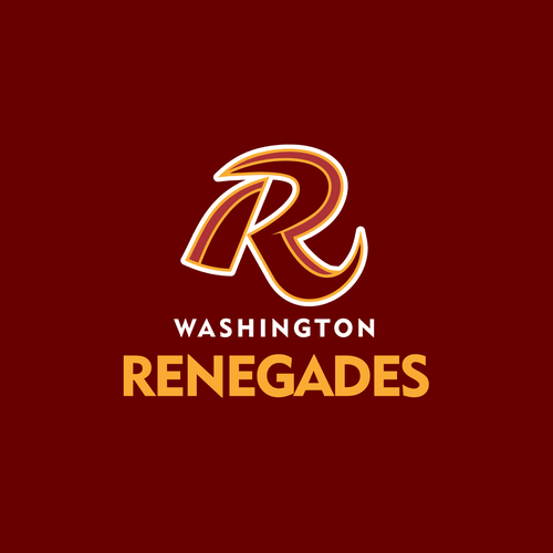 Community Contest: Rebrand the Washington Redskins  Design by li'