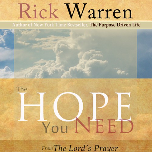 Design Rick Warren's New Book Cover デザイン by TDH