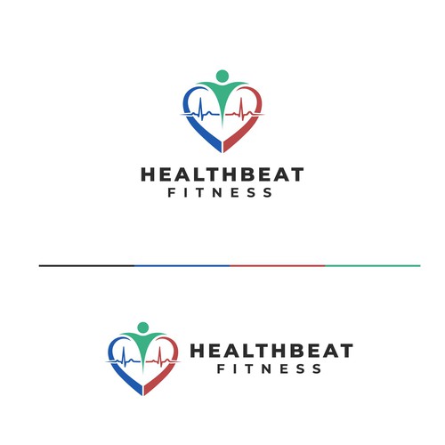 Heart Health and Fitness Logo - A quick easy contest to recreate and tweak a design Design por velo.std