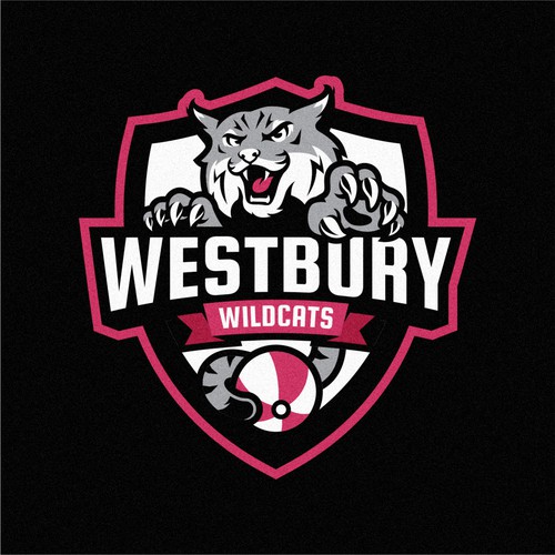 Westbury Wildcats Team Logo Design by NovianGraphic