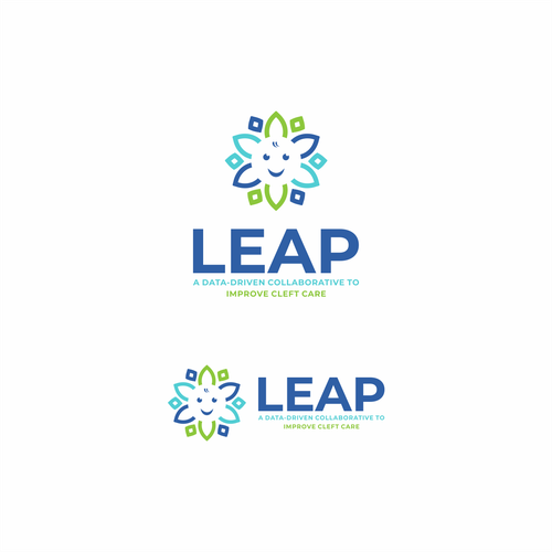 Inspiring logo for a new collaboratory to improve healthcare for young children Design by colorworks™