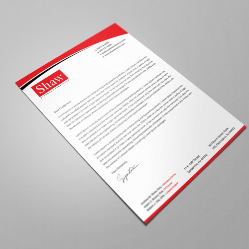 Letterhead for Divorce & Family Law Firm; Modern, Conservative Design Design by prosenjit_P