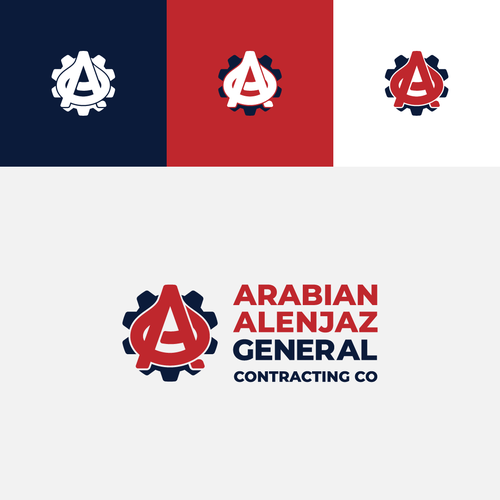 “Modern Industrial Logo for AAGC – Construction & Contracting Company” Design by Salve Regina