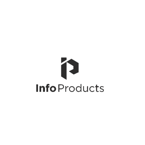 InfoProducts.com - Logo & Branding Design by rk43_lab