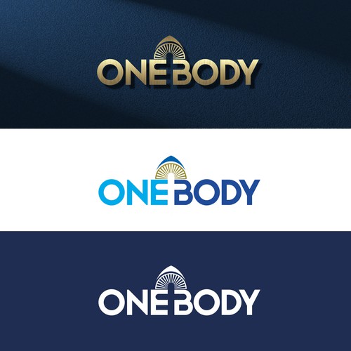 Design a logo for One Body Software showing inter-church community in the One Body of Christ. Design by Ladoblede