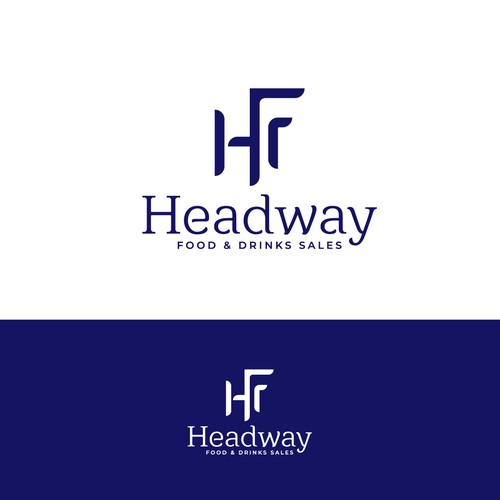 Headway Food & Drink Sales - My first ever logo!! Design by Kaveesha Arts