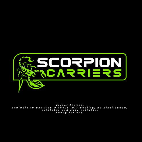 Scorpion Carriers - Trucking Company Design by NEXNEX