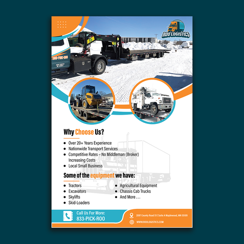 Postcard, flyer or print contest entry by Probos Design