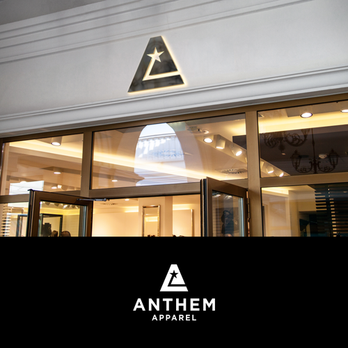 Anthem Apparel needs a brand logo design for it's urban-modern clothing line. Design by behati