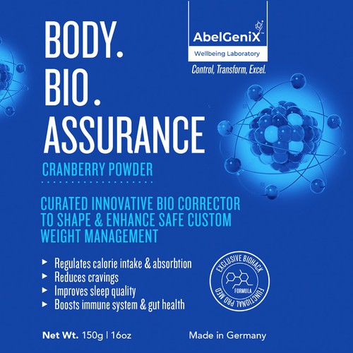 Supplement Packaging Premium / luxury design Design by Plush Design