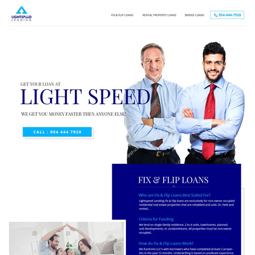 Web page design contest entry by Clouds