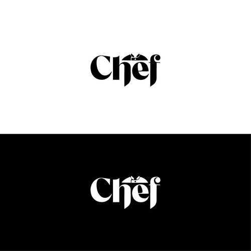 "CHEF": Food & Cooking Social Media Logo Design by man10