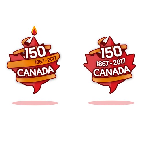 Community contest: Design Canada’s 150th birthday logo! Design by Creart.ar