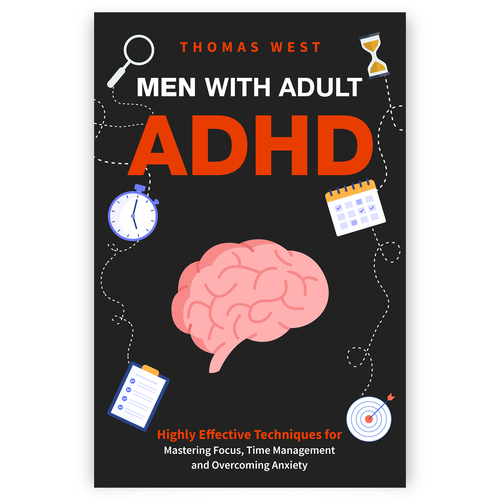 Men With Adult ADHD Design by DesignVibe
