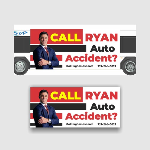 Design Bus Ad for Lawyer - Need diff styles por Thanksidea