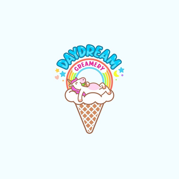 Design by odairo titled "Logo for Ice Cream company"